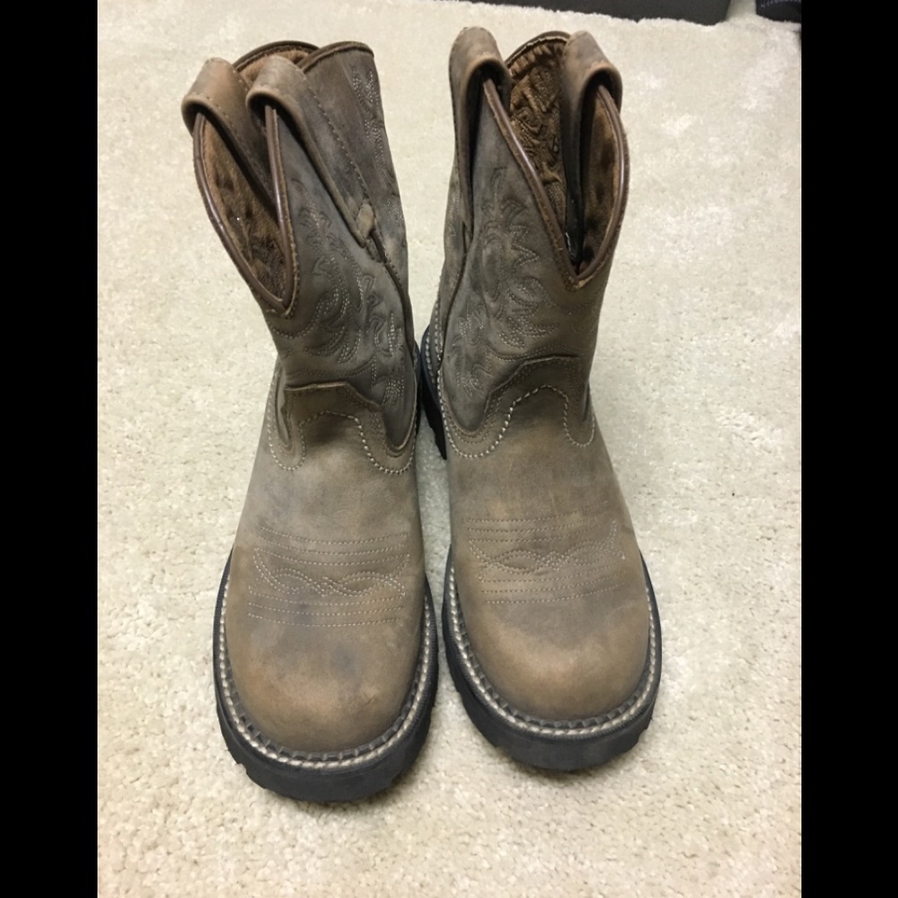 Arias fatbaby boots. Size 7b